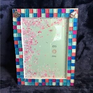 Colorful 5” x 7” Mosaic Photo Frame
